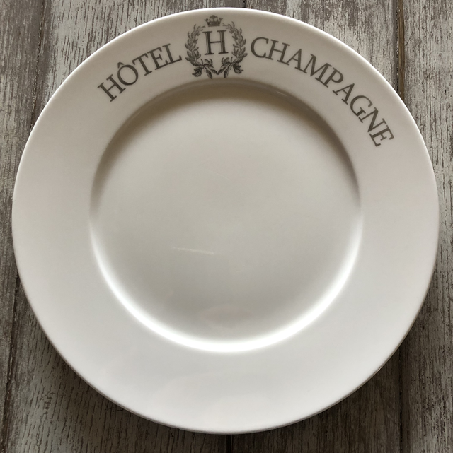 Exemple Gravure sur assiette 