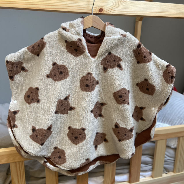 Poncho renards / oursons 