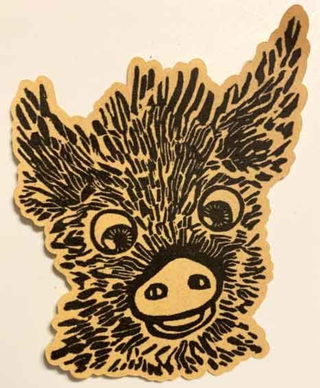 Die-Cut-Sticker "Kleines Wildschwein" / "Little Wild Boar"