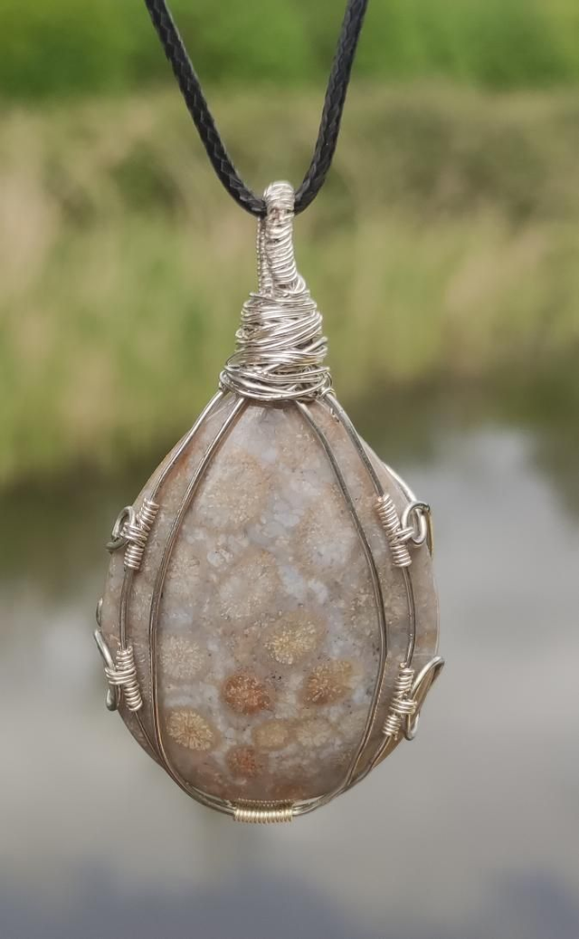 Coal Jade Pendant