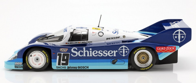 Porsche 956 Schiesser Brun Team 1'000 Km Spa 1985 Bellof/Boutsen Minichamps 1:18