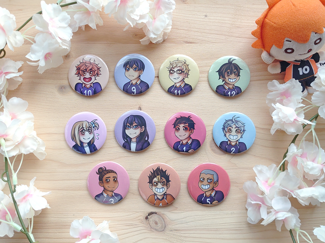 HQ!! Button (Clearance)