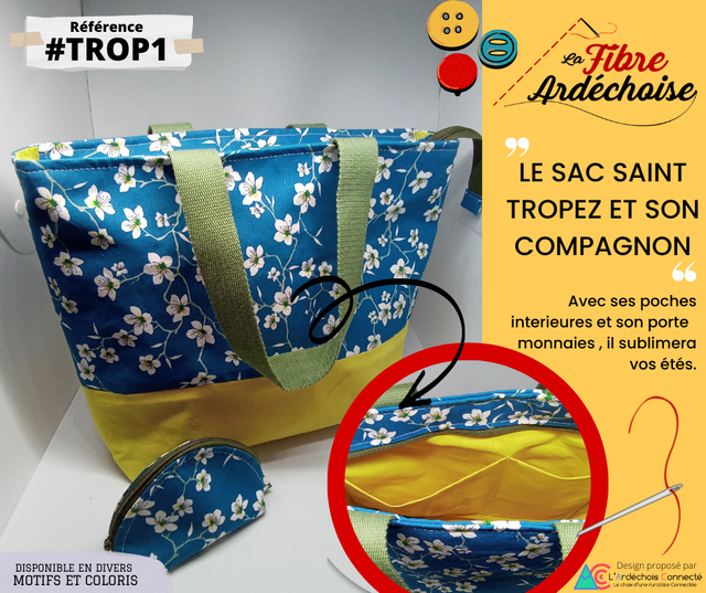 Le SAC SAINT TROPEZ et son COMPAGNON