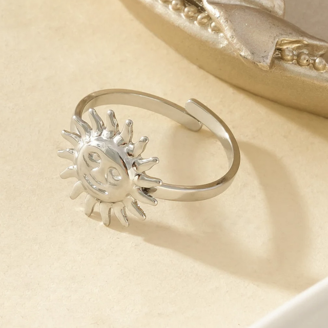 Bague soleil ajustable 