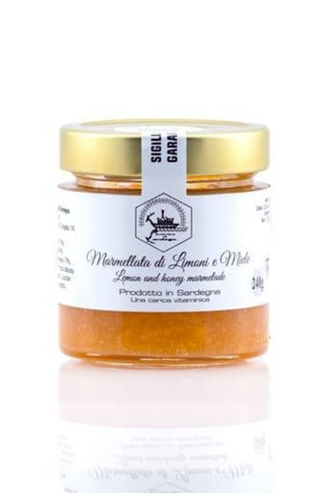 Marmellata gourmet shardano  limone e miele
