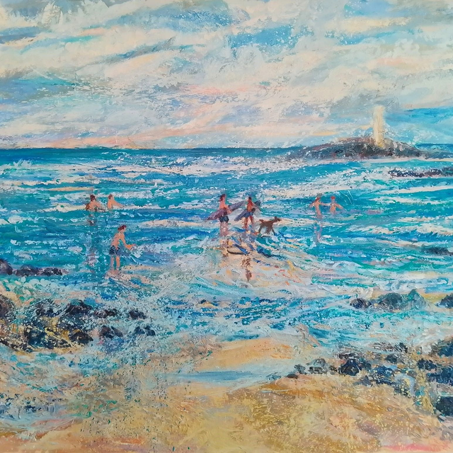 Monday Oil Painting Class: Exploring Techniques and Colour