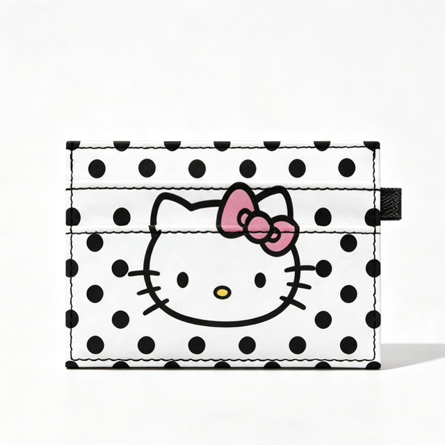 HK Polka Dot Card Holder