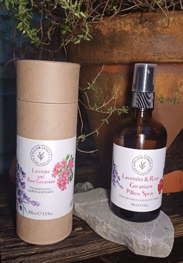 Lavender &amp; Rose Geranium Pillow Spray - Pillowsprays 