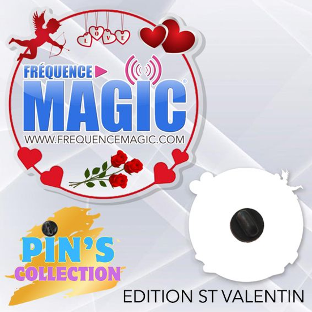 PIN&#039;S 10 ANS N°2 EDITION ST VALENTIN