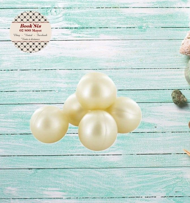 Perle de bain " Ronde Noix de coco "