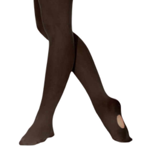 Roch Valley Convertible Black Tights- Adult Large