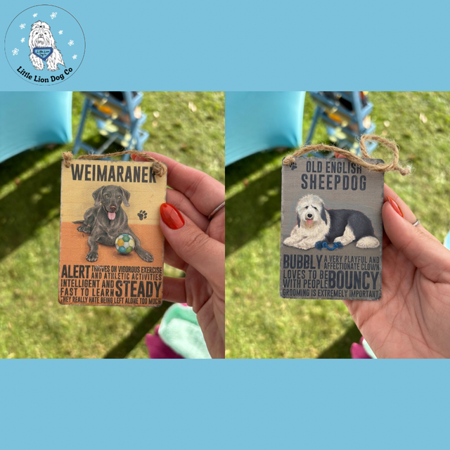 Dog Breed Signs 