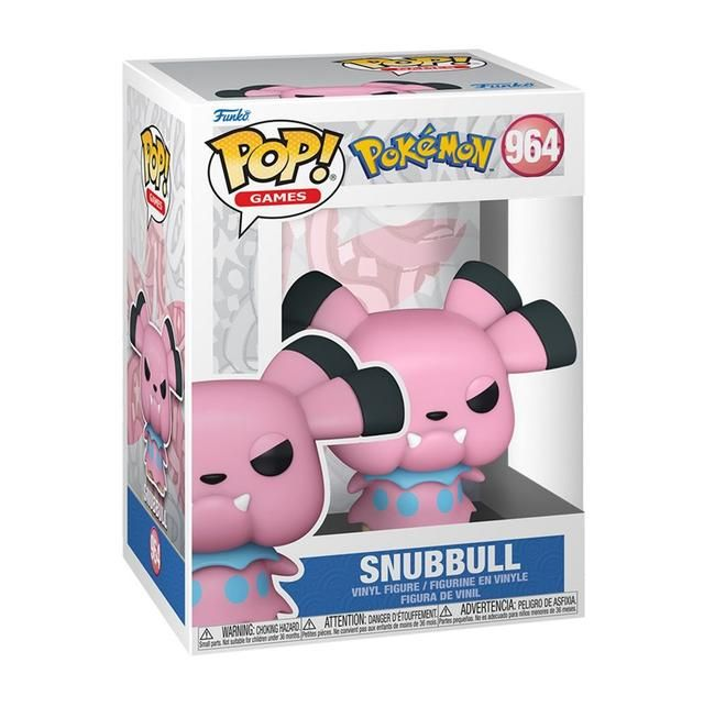Funko Pokemon POP! Games Vinyl Figure Snubbull 9 Cm