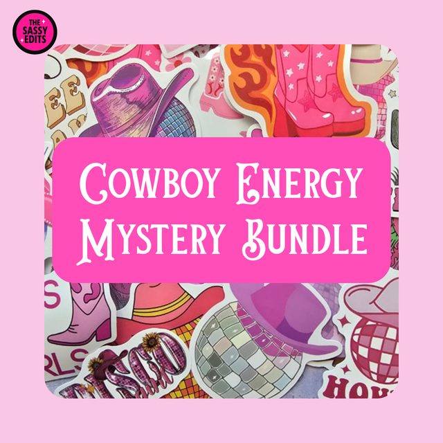 Western Mystery Sticker Bundle - 5, 10, or 15 Pack