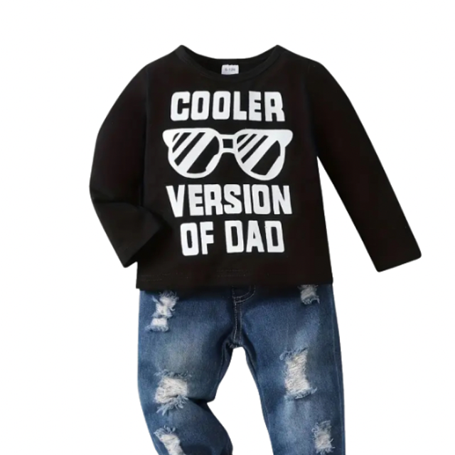 2-delige set broek trui cooler of dad 