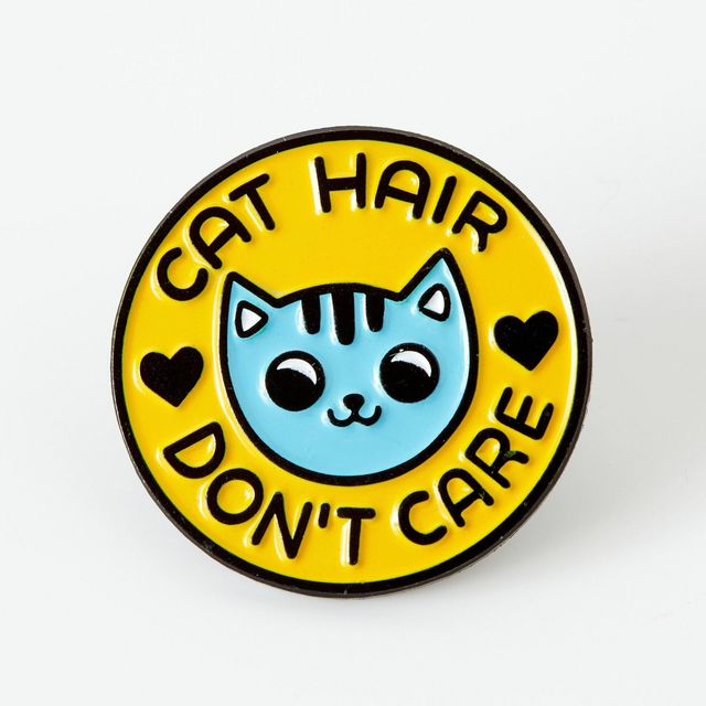Punky Pins Cat Hair Don&#039;t Care