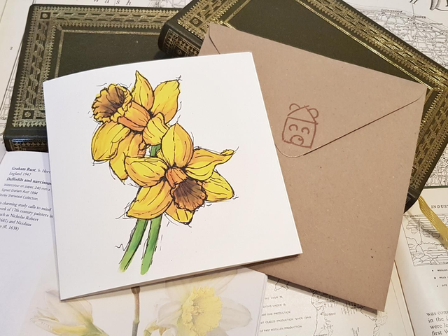 Daffodil card 