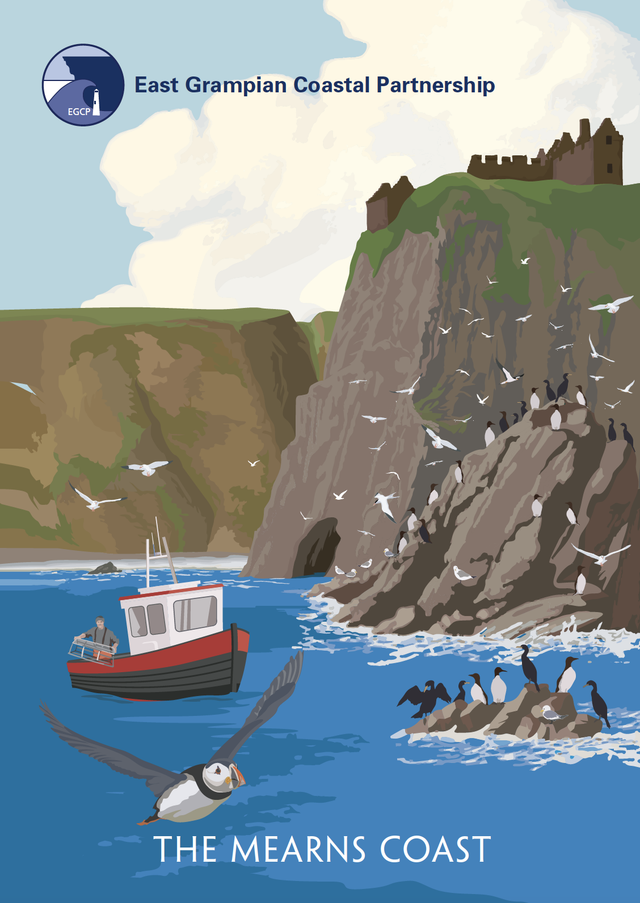 Mearns Coast Postcard