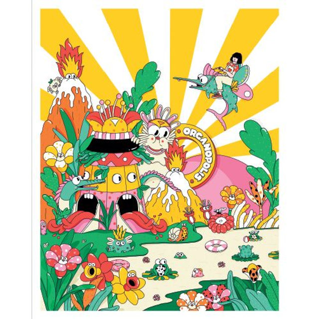 ORGANE K - Print - 40x50cm - 30ex - Signé