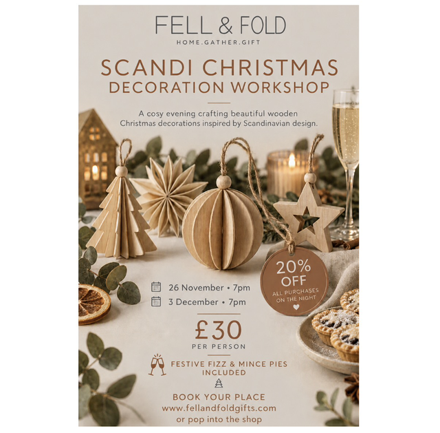 Scandi Christmas Decoration Workshop