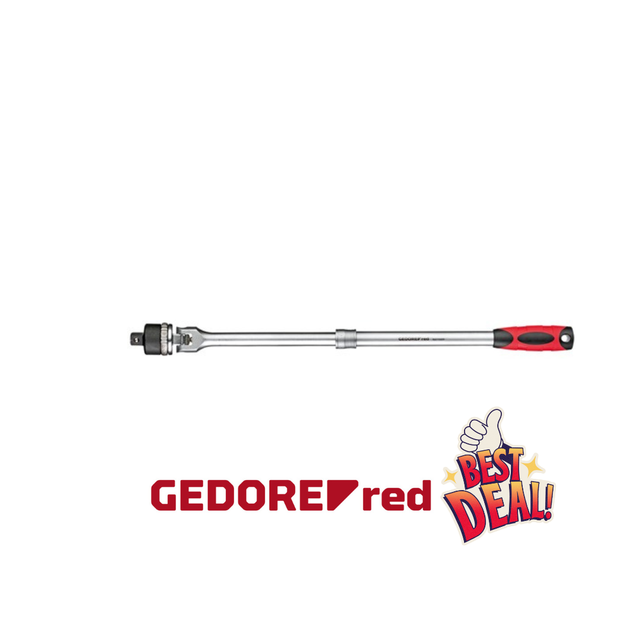 2K-Gelenk-Teleskopknarre 1/2" Länge 430-580 mm R60110009