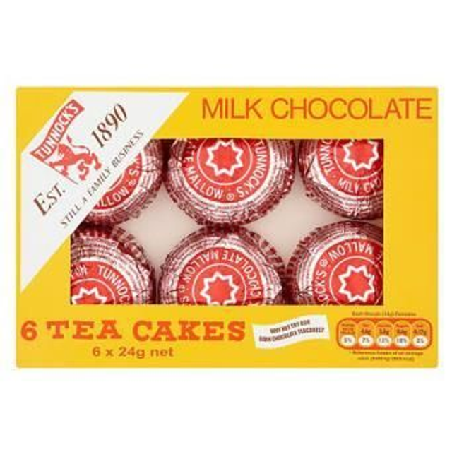 Tunnocks 6 pack Teacakes