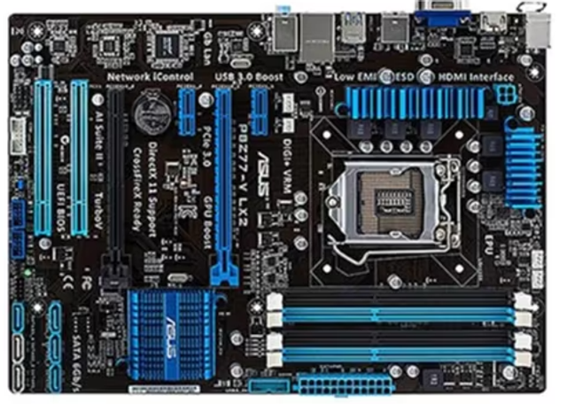 Asus P8Z77-V LX2 Desktop Moederbord met LGA 1155