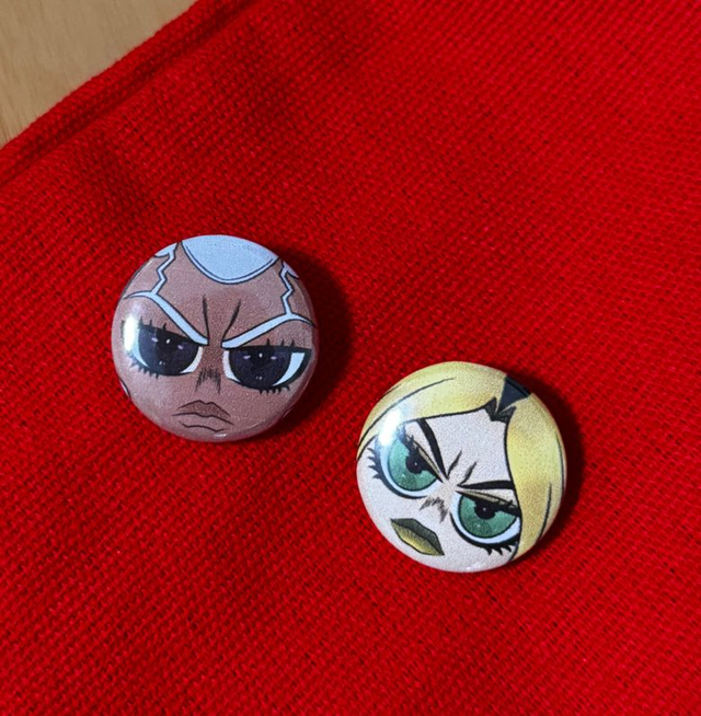 JoJo Stone Ocean buttons