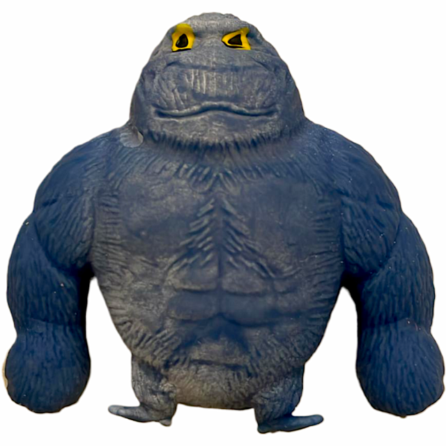 NoStresso Anti-Stress Gorilla zwart 9 cm