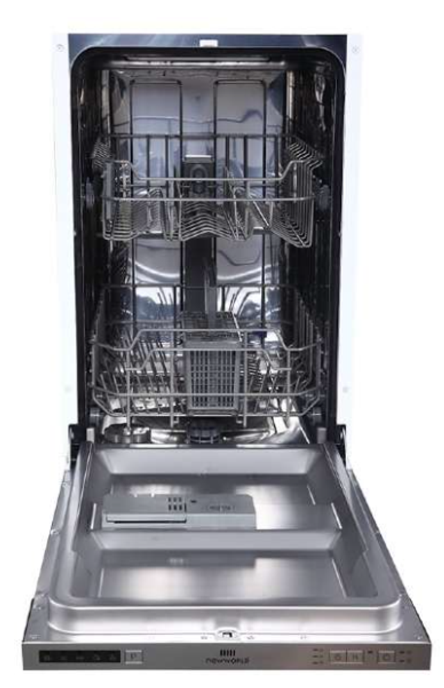 NEW WORLD NW45DWINT Slimline Fully Integrated Dishwasher
