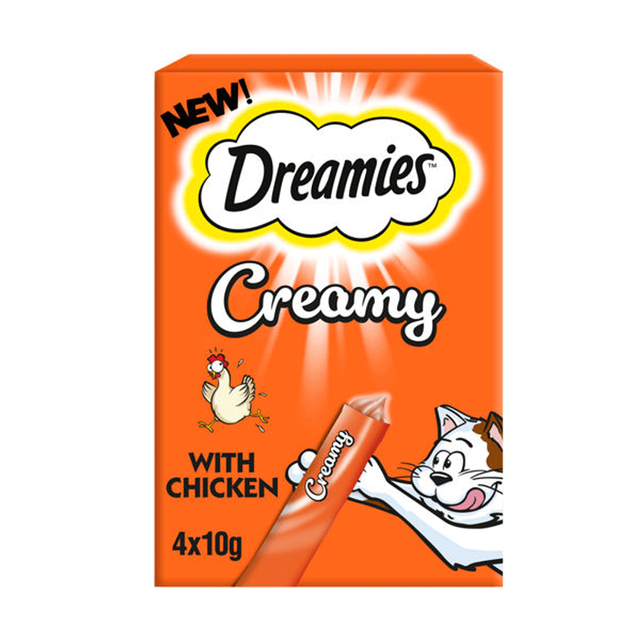 Dreamies Creamy Cat Treats With Chicken 40g