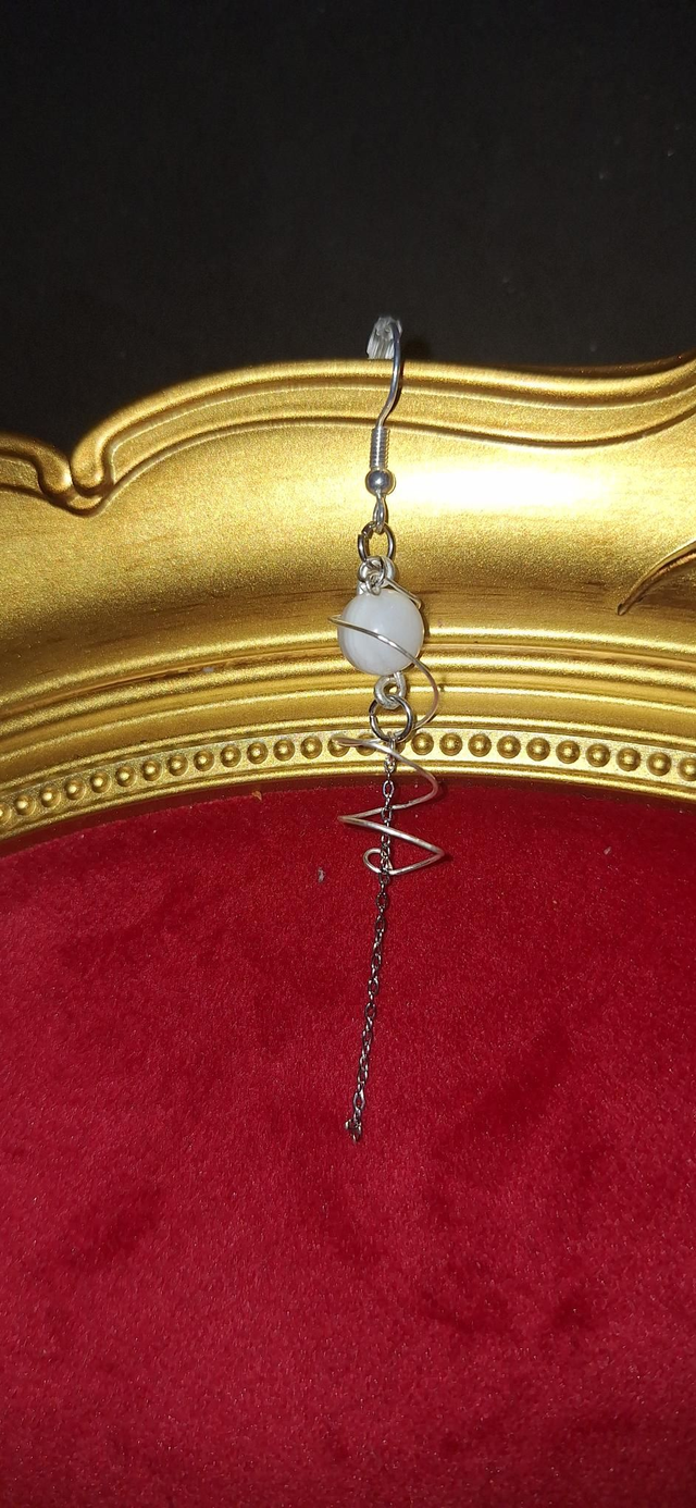 Customised "fated heart" earring