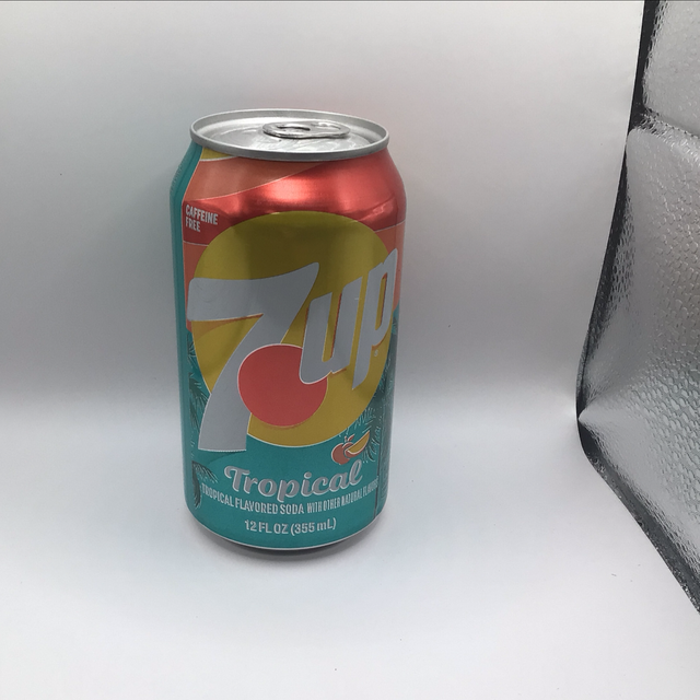 7UP 7 Up Soda, Tropical Flavored