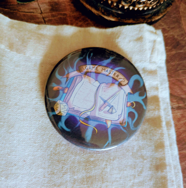 Badge "Game Master" - 58mm 