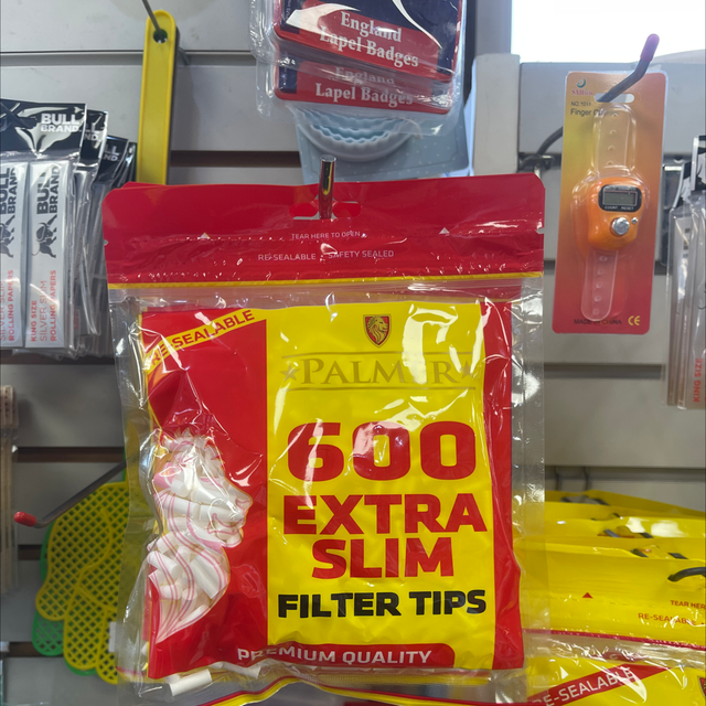 600 extra slim filter tips