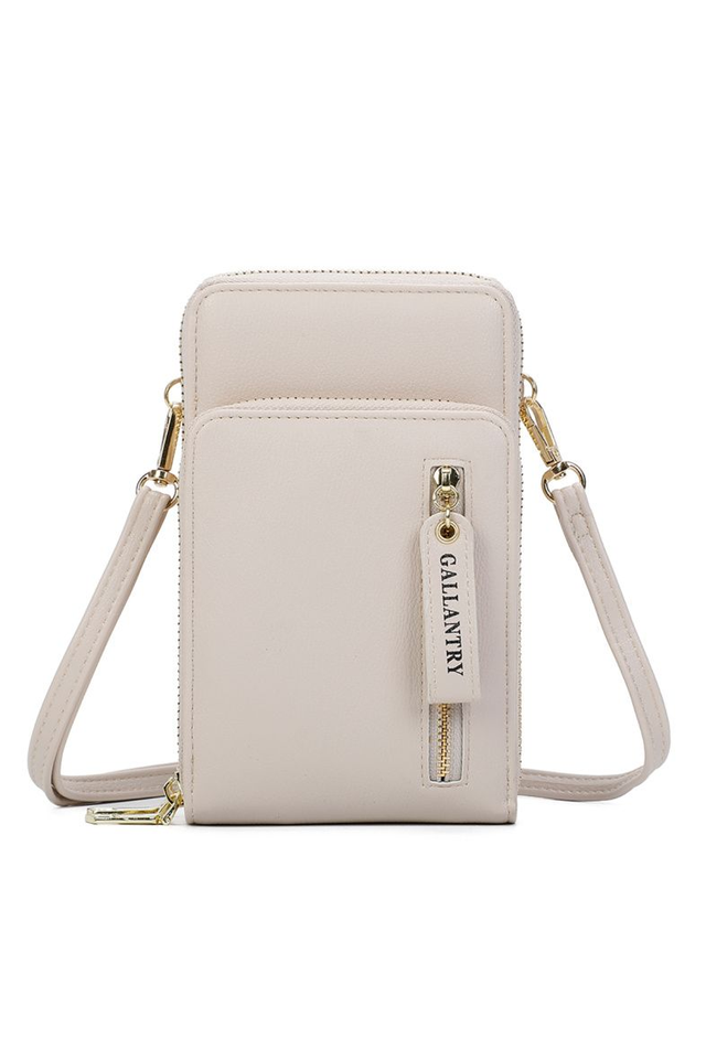 Sac bandoulière beige