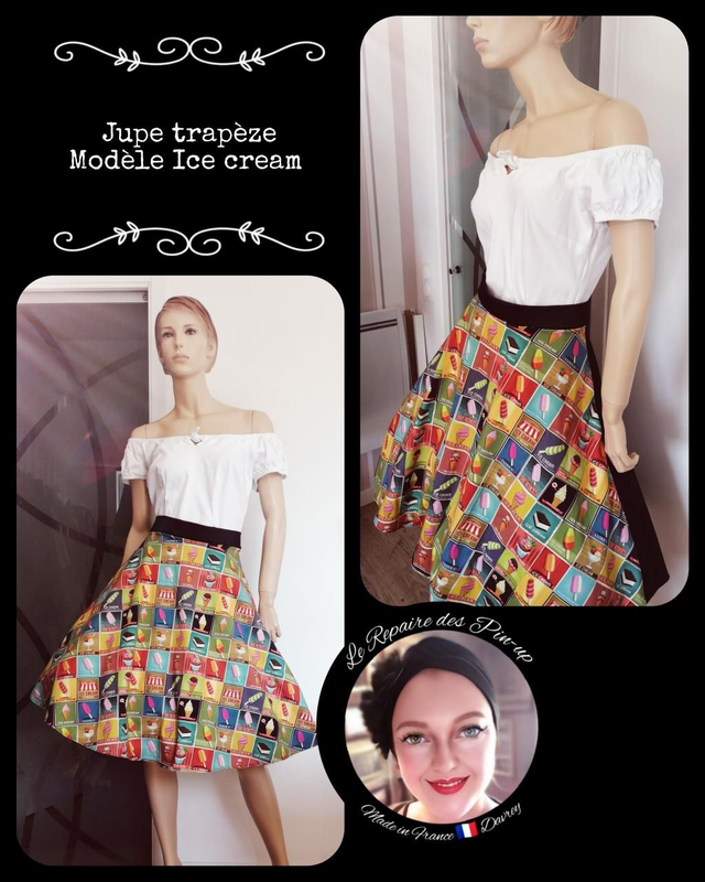 Jupe Modèle Ice Cream T44/46