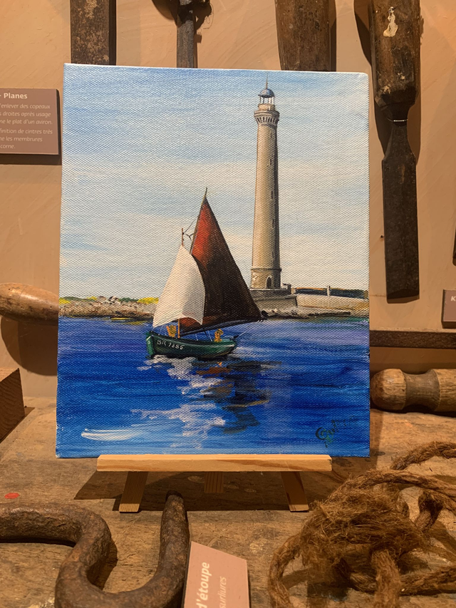 Tableau 18x22cm sur carton 