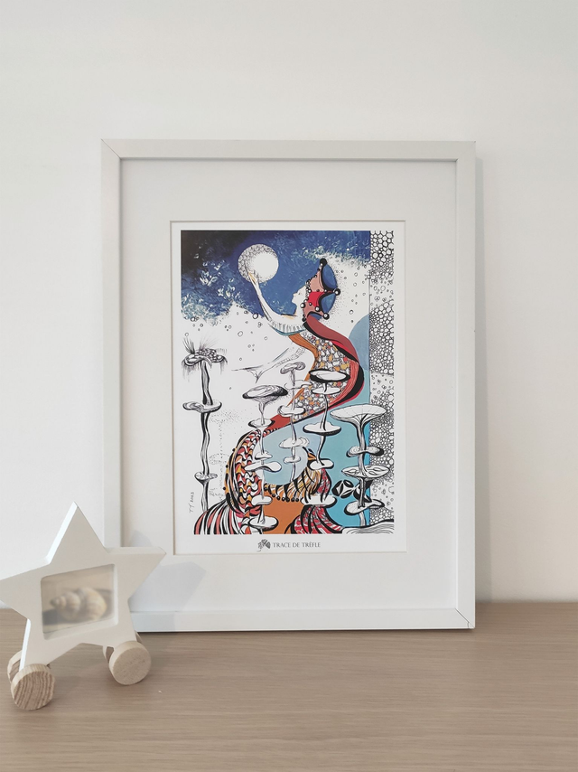 Affiche La Sirène au clair de lune