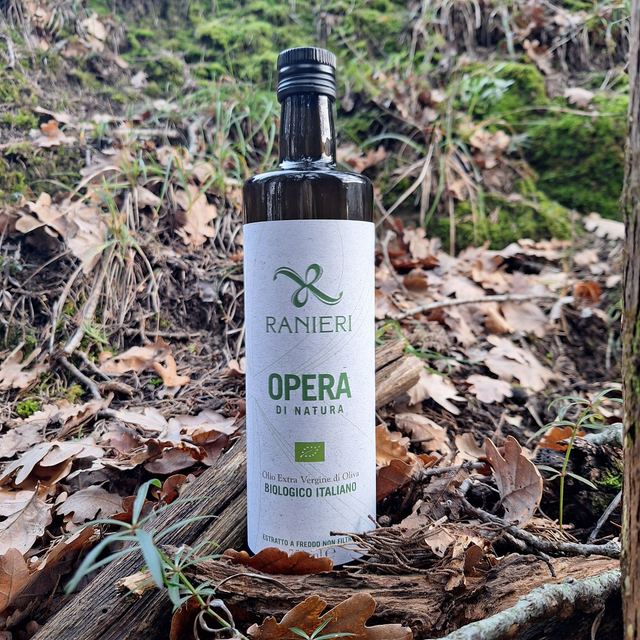 Olio Extra Vergine d'Oliva Biologico raccolta 2024