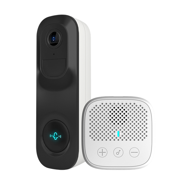 VicoHome Smart Wi-Fi Video Door Bell with chime, 100% wireless battery operated