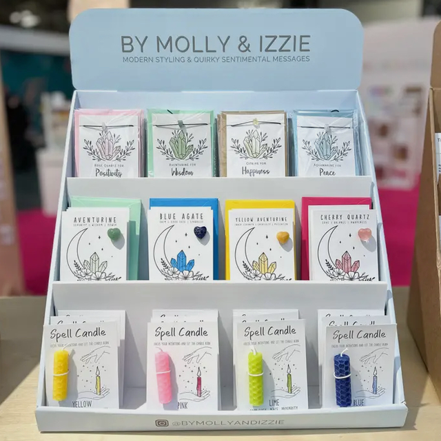 Crystal Mini Wishes Gem Cards, Spell Candles &amp; Spell Candle 