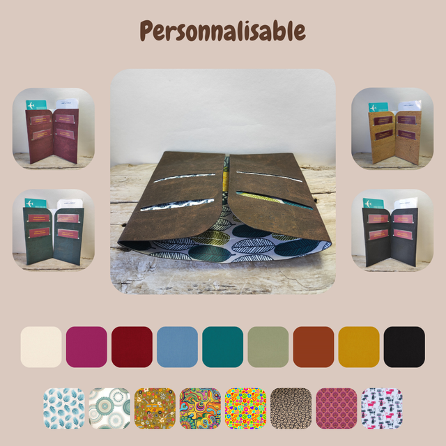 Protège Passeports Assya Familly Personnalisable