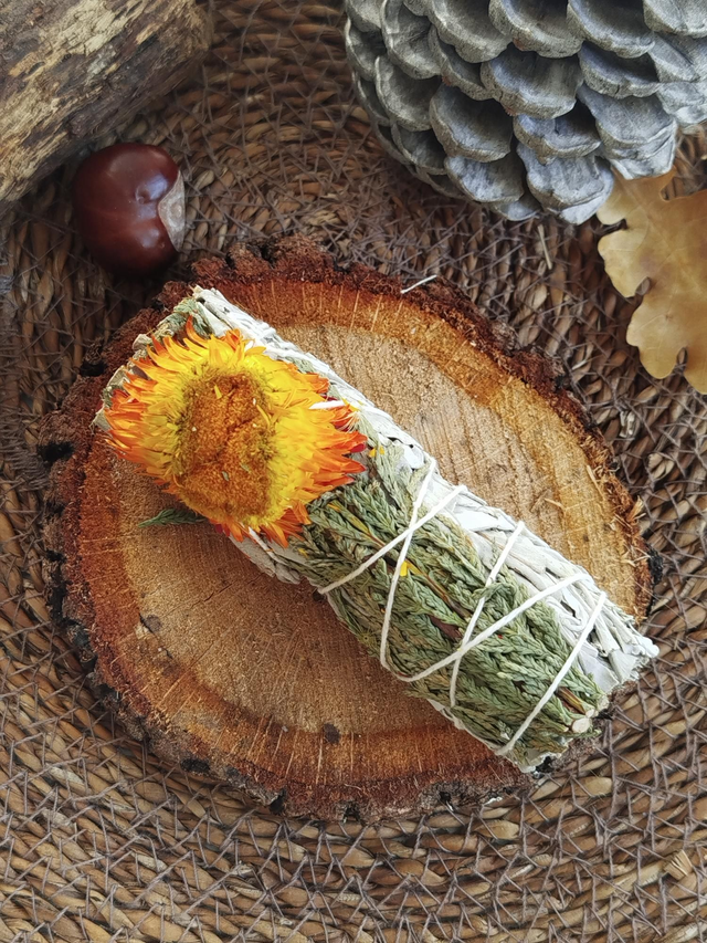 Bâton de sauge blanche + cèdre 