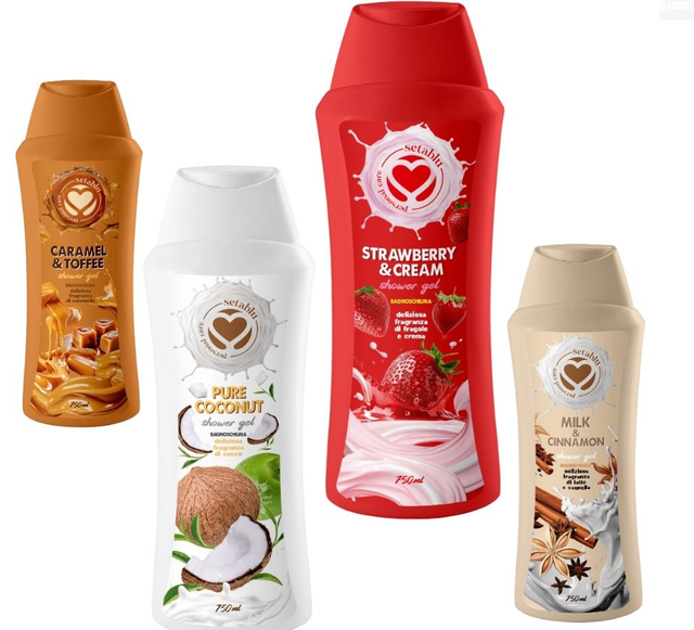 SETABLU BAGNOSCHIUMA VARIE FRAGRANZE