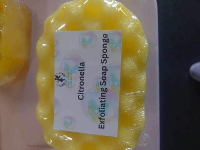 Exfoliating Soap Sponge - Citronella 