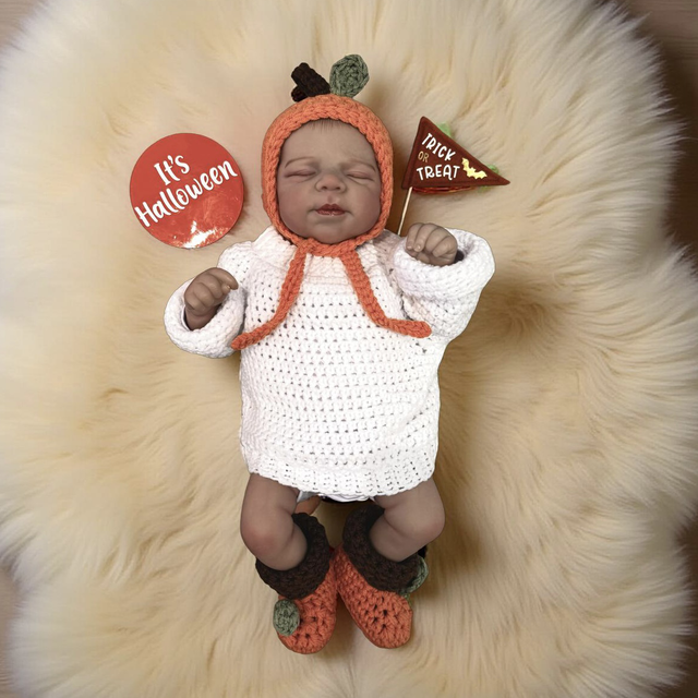 Halloween Collection- Pumpkin Bonnet