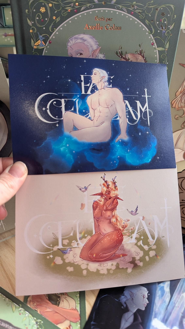 Print A6 Duo de nus - Grimoires &amp; Chaussettes