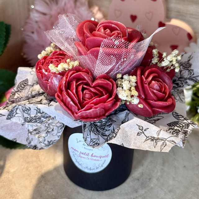 Bouquet fondants Joyeuse St Valentin 