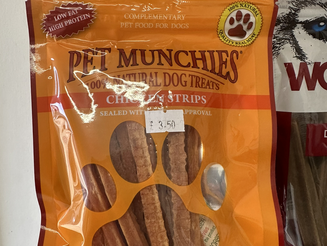 Pet Munchies Chicken Strips 90g